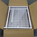 REALINN Under Sink Organizer, Pull Out Cabinet Organizer 2 Tier Slide Out Sink Shelf Cabinet Storage Shelves, Storage for Kitchen Bathroom, White, 2 Pack