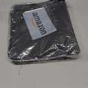 Fireproof 3 Ring Binder with Zipper, 1.5 Inch D Rings Hold up 375 Sheets of 8.5" x 11" (A4), Compatible with Clear Page Protectors, Built-in Net and Pen Holder(Black, 1 Pcs)