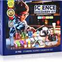Science Kits for Kids 68 Lab Science Experiments Educational Scientific Toys, STEM Activities Educational Scientist Toys Gifts for Boys Girls Chemistry Set Volcano Eruption Activities Science Project