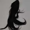 Yaki-Straight Clip in Hair Extensions Real Human Hair Yaki Clip ins For Women Clip on Hair Extensions Real Human Hair Brazilian Virgin Hair Extensions(16 Inch)