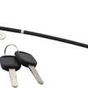 NewYall Front Left Door Lock Cylinder with Cable for Honda Civic 2006-2011 Driver Side 72185-SNA-A01 72185SNAA01