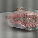 Apakowa Kids Girls Insulated Fur Winter Warm Snow Boots (Toddler/ Little) (Color : Pink/ Grey, Size : 11 M US Little Kid)