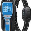 Dog Training Collar with Remote, Waterproof IPX7 E Collar for Dogs, Beep and Vibration Modes, Safe and Humane Training, 2000FT Range, Rechargeable, Fits Small Medium Large Dogs 15–120 lbs (Blue)
