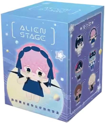 KILA MILA Anime Allien Stage Plush Keychain, Officially Mizi Sua Till Ivan Luka Blind Box Mini Plush Pendant KeyChain Gift
