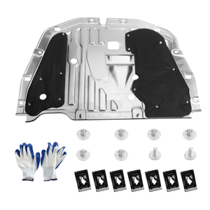 TomGoo Engine Splash Shield Guard Compatible with Honda Civic 2016 2017 2018 2019 2020 2021, Engine Case Guard Under Car Shield Cover OEM 74110-TBA-A00 90674-TY2-A01 Engine Splash Guard