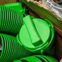 120FT Camper RV Sewer Hose Kit with Wye Connector Fitting & Adapter