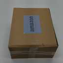 Wenqik 6 Pcs Stackable Paper Trays Rectangular Plastic Desk Holder Desktop Document File Organizer Storage Letter for Office Classroom (Black)