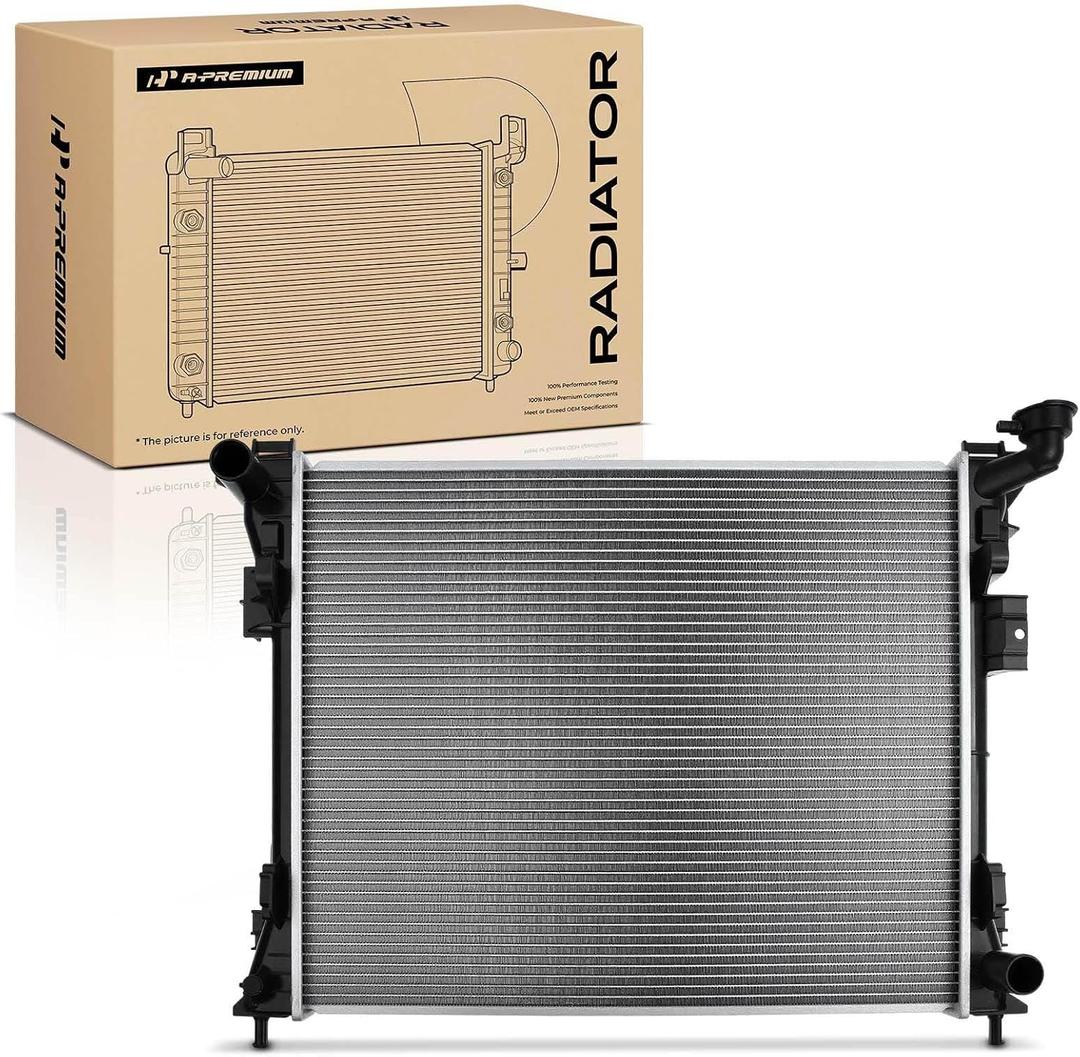 A-Premium Engine Coolant Radiator Assembly Compatible with Dodge Grand Caravan 2008-2020 & Chrysler Town & Country 2008-2016 & Ram C/V 2012-2015 & VW Routan 2009-2014
