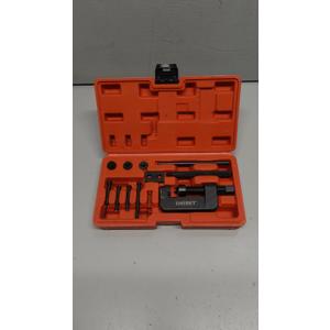 DAYUAN 13 pcs Motorcycle Chain Breaker Set, Chain Removal Tool Chain Cutter and Riveter Kit for Cam and 25 to 630 Chains