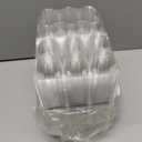 100 PCS 6 Grids Plastic Egg Cartons, Clear, 14.8 x 10.2 x 6.2 cm, Egg Storage, Transportation