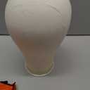 XTREND 21"24" Canvas Block Mannequin Head for Making Weft/Wig/Hair Extension, Display Styling Mannequin With Wig Stand Set, Manikin Canvas Hair Accessories 22 Inch