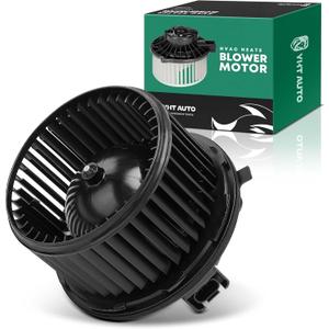 Front Side AC Heater Blower Motor Assembly for GMC Yukon Sierra Chevrolet Silverado 1500 2500 3500 Cadillac(without Custom Center Console)