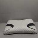 CPAP Pillow for Side Sleeping, Memory Foam Pillow Relief Neck Pain, Cervical Neck Pillow for All CPAP Masks Users to Reduce Air Leaks & Masks Pressure, Neck Support Pillows for Sleeping