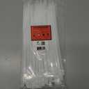 SHEEP&SHEEP White Zip Ties 12 Inch(100 Pieces), Heavy Duty Self-Locking Nylon Cable Ties, 120LBS Tensile Strength, Ideal for Indoor & Outdoor Use