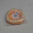 ANWA Adjustable Cat Cone Collar Soft, Cute Cat Donut Collar After Surgery, Kitten Recovery Cones to Stop Licking (Medium, Orange)