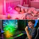 UrsaMajor 2 Pack Neon Signs, Pink Flamingo & Neon Palm Tree, USB/Battery Powered, Energy Efficient, Decor Lights for Girls Bedroom, Party, Dining Tables, Office desk, Valentine Gifts