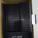 Lathem Time Card Rack Expandable System, 25 Pockets, Durable Construction with Mounting Hardware, Holds up to 9 Inch Cards, Black (25-9EX)