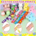 3 x 132 Pcs Easter Egg Fillers,Easter Party Favors for Kids Boys Girls,Plastic Easter Basket Stuffers,Bulk Small Toys for Easter Eggs Hunt Gift Goodie Bags Stuffers Classroom Prizes Party Filling Treats