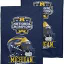Northwest NCAA Michigan Wolverines 2023 FBC National Champions Fan Towel 2-Pack, 16" x 25", Rally Home