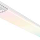 hykolity 4FT 3CCT LED Linear Flush Mount Lights 50W, 5000lm, 3000K/4000K/5000K Selectable, 4FT LED Puff Lights Flush Mount for Kitchen, Utility Room, Laundry, Fluorescent Replacement, 120-277V, ETL (White)