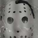 CASA CLAUSI Mask Cosplay Halloween Costume Mask Prop Horror Hockey Pure White