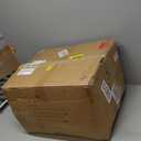 BESTSWEETIE 9x12 Area Rugs for Living Room Washable Moroccan Farmhouse Neutral Geometric Low Pile Non-Slip Soft Print Pattern Rug for Bedroom Kitchen Dining Room Entryway Blue/Brown