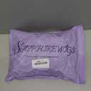 SAPPHIREWIGS Brown Lace Front Wigs Glueless Water Wave Wig Synthetic Lace Front Wig for Black Women Ash Brown with Blonde Tips Hair Heat Resistant Fiber Hair Daily Party Wigs 26 Inch