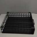 ZECENN Storage Drawer for Bartesian Capsules, Stackable Cocktail Pod Holder for Bartesian Cocktail Machine Compatible with Bev by BLACK+DECKER Cocktail Machine  Black/40 Pods Capacity