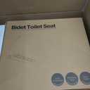 Electric Bidet Toilet Seat Elongated, Heated Smart Toilet Seat Side Control