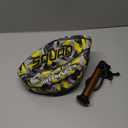 SQUAD Colored Camo Outdoor Basketball - High-Performance Rubber Basketball, Official Regulation Size 7 (29.5''), Includes Pump and Mesh Bag, Yellow