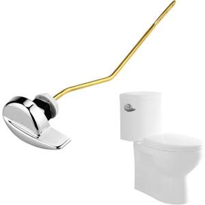 Toilet Handle Replacement Parts Kit Compatible with TOTO THU068#CP for St743S St406 St707 St454E St743E St706 Toilet Trip Lever Side Mount Toilet Flush Handle for Kohler Toilet Tank (1 Pack)