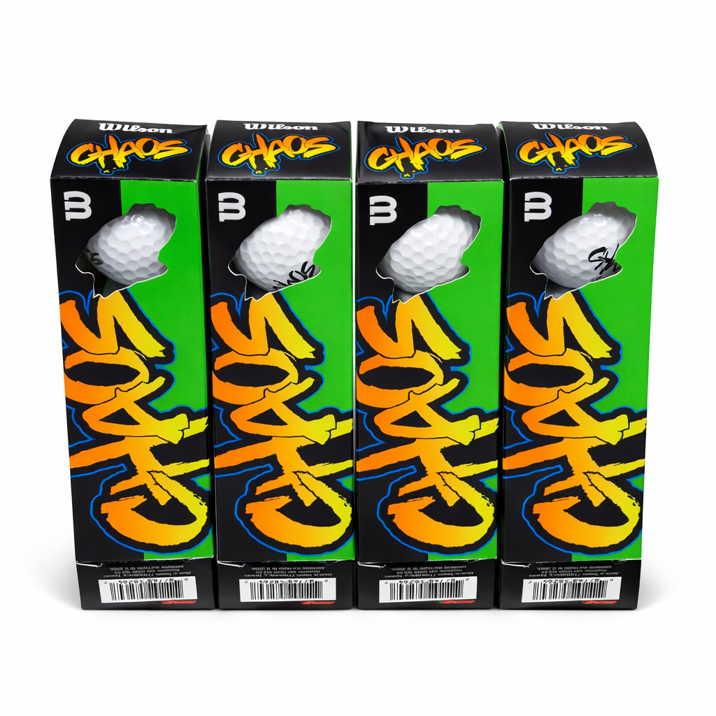 Wilson Chaos Golf Balls - 24 Balls (White)