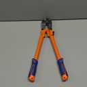 WADFOW 18" Medium Size Bolt Cutter: Soft Grip Rubber Ergonomic Handle Cutters Cutting Fence, Steel Wire, Chain, Screws, Rivet and Medium Padlock, Heavy-Duty