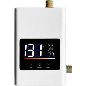 Tankless Water Heater Electric 110V, 4000W Instant Water Heater Under Sink, Conversion Between Fahrenheit and Celsius, Remote Control Tankless Water Heater Electric 110V, 4000W Instant Water Heater Under Sink, Conversion Between Fahrenheit and Celsius, Remote Control