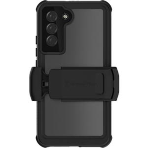 Ghostek NAUTICAL Galaxy S22 Plus Waterproof Case with Screen Camera Protector, Belt Clip Holster Heavy Duty Protective Full Body Phone Cover Designed for 2022 Samsung Galaxy S22+ 5G (6.6 inch) (Clear)