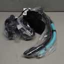 Aegend Snorkeling Gear for Adults Youth Kids, Snorkel Mask with Top Dry Valve - Panoramic View Anti-Leak and Anti-Fog with Mesh Bag for Snorkeling, Scuba Diving, Freediving & Swimming (2 PACK-Black & Green)