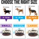 Portable Pet Puppy Dog Cat Playpen, 8-Panel Indoor/Outdoor Puppy Pen with Shade Cover & Travel Bag - Waterproof Dog Cat Tent