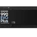 Samsung 990 EVO Plus SSD 1TB, PCIe Gen 4x4, Gen 5x2 M.2 2280, Speeds Up-to 7,150 MB/s, Upgrade Storage for PC/Laptops, HMB Technology and Intelligent Turbowrite 2.0, (MZ-V9S1T0B/AM)