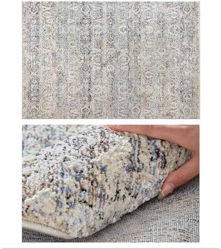 DBXOKK Kitchen Rug, Non Slip Washable Hallway Rug, Non Skid Carpet Long Rugs, Washable Rugs Stain Resistant Ideal for High Traffic Areas in Living Room(10x8 Ft,Color:2)