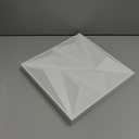 STICKGOO 33 Pack 3D Wall Panels for Interior Wall Decor, 12''x12'' PVC Textured Panels, White Accent Wall Panles for Living Room, Bedroom, TV Background