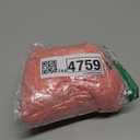 Saodimallsu Womens Boho Off Shoulder Sheer Crop Tops Bell Sleeve Flowy Oversized Crochet Ruched Pullover Sweaters (Small, Red)