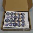 100 Sets Christmas Cards with Envelopes and Stickers Christmas Cards Assortment Bulk Greetings for Xmas New Year Party Supplies 10 Designs, 6 x 4 Inch(Gothic)