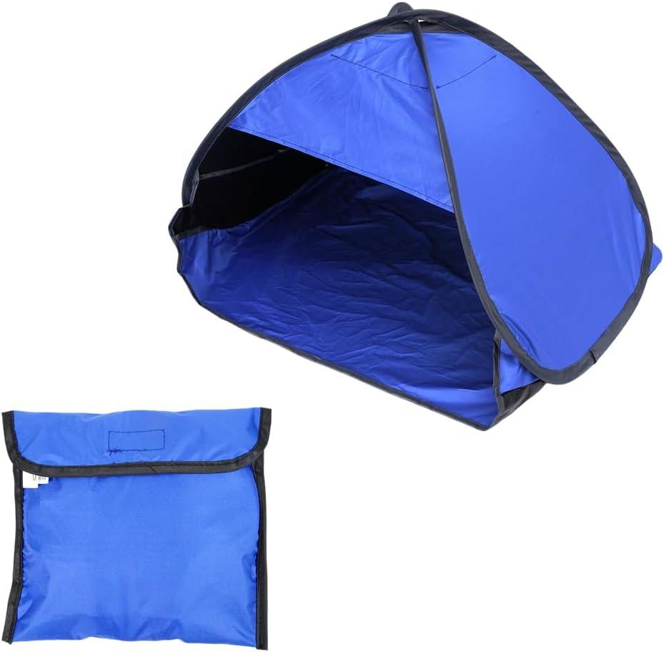 Portable Mini Beach Tent Instant Pop Up Canopy for Pets,Cat and Dog Outdoor Waterproof Tent House, Laptops & Outdoor Shade (Blue)