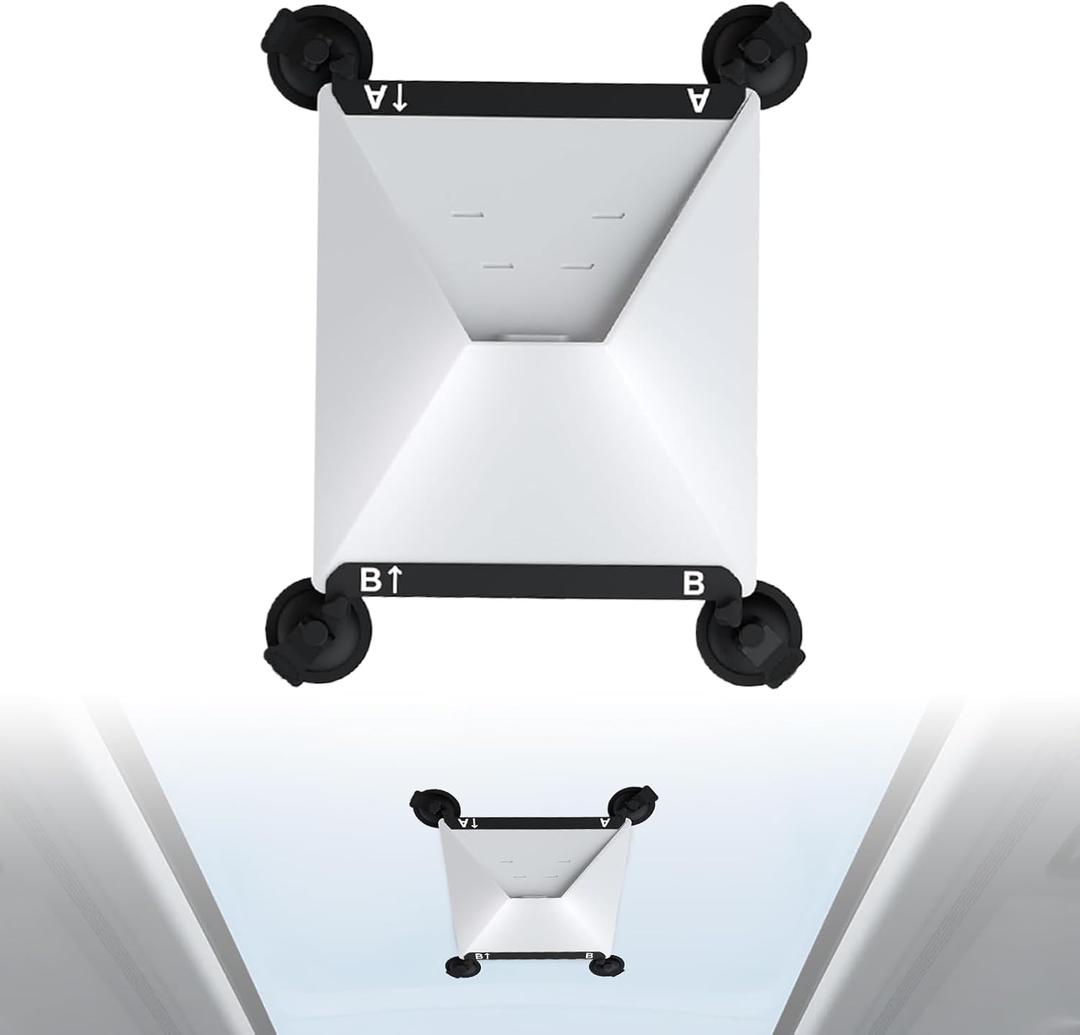 Starlink Mini Suction Cup Mount for Car Sunroofs or Windows Secure Satellite Mounting Kit with Strong Grip for RVs, Boats and Road Trips Stable Signal