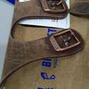 Birkenstock Women's Florida Soft Footbed Oiled Leather Sandal - Tobacco Brown 41