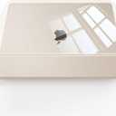 soonjet Compatible with MacBook Air 13 inch Case, Crystal Clear Shell, Fits 2022-2025 M4/M3/M2 Models A3240 A3113 A2681, Color-Matched Transparent Design for All MacBook Air 13.6 inch, Starlight