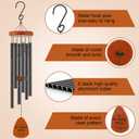 Retirement Gift for Woman Men Coworker Teacher Nurses Friends Mom Dad Grandma Grandpa Retirees, Coworkers Farewell Going Away Gift, 32" Wind Chimes Retirement Decorations