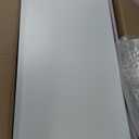 Hoolerry 5 Pcs Wire Shelf Covers Foamed PVC Wire Rack Covers for Removable Closet (Not Wood) Pantry Shelves for Cabinet Bathroom Kitchen Shelving Decoration(White,28x16 Inch)