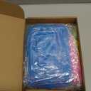 30 Pieces Silicone Stretch Lids Rectangle Reusable Silicone Lids Microwave Cover for Food Storage 6 Different Sizes for Square and Rectangle Containers Microwave Freezer Dishwasher Safe