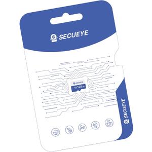 SECUEYE 128GB TF Memory Card Class 10 FAT32 High Speed Reading/Writing 24/7 Recording for Security Camera Dash Cam and More (128GB)